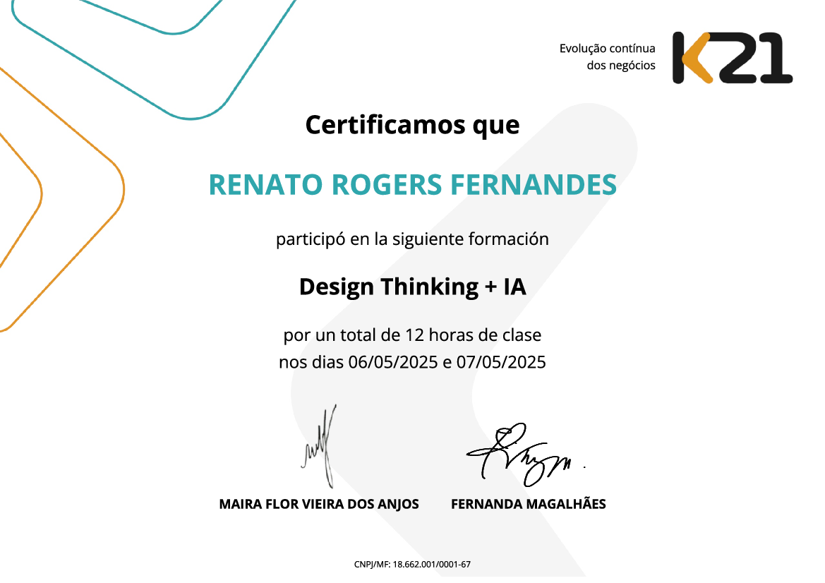 Certificado K21